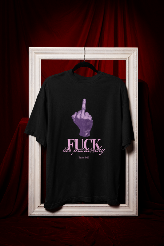 Fuck the Patriarchy Oversized Graphic T-Shirt