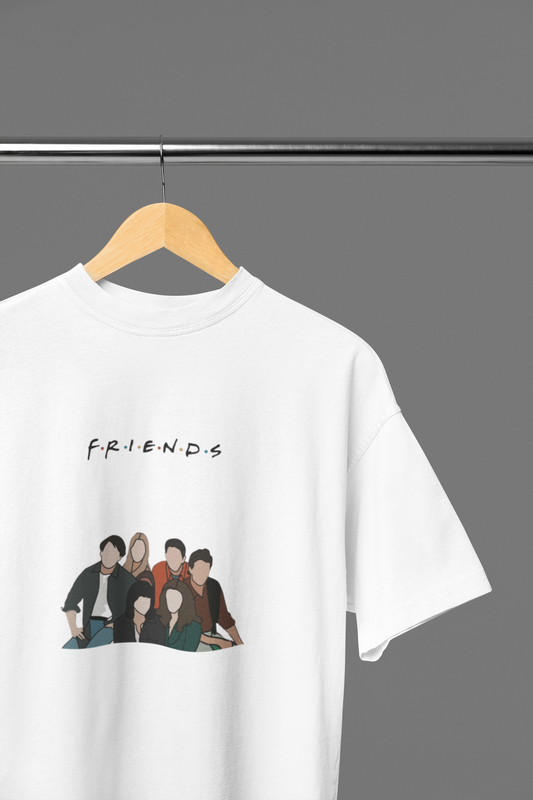 Friends Oversized Graphic T-Shirt
