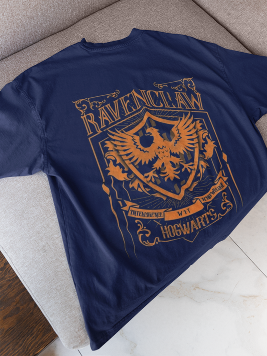 Harry Potter Ravenclaw Oversized Graphic T-Shirt