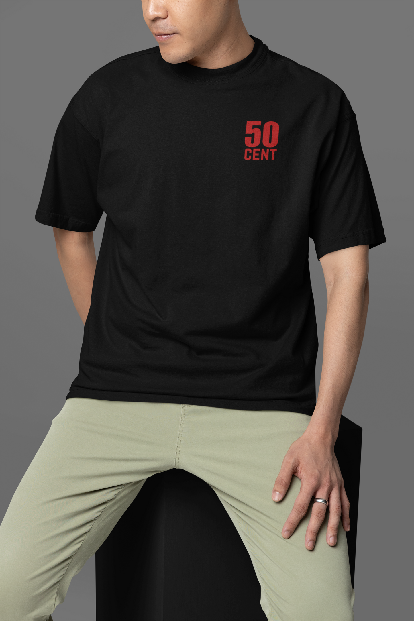 Get Rich Unisex Oversized Classic T-Shirt