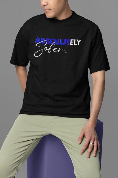 Absolutely Sober Unisex Oversized Classic T-Shirt