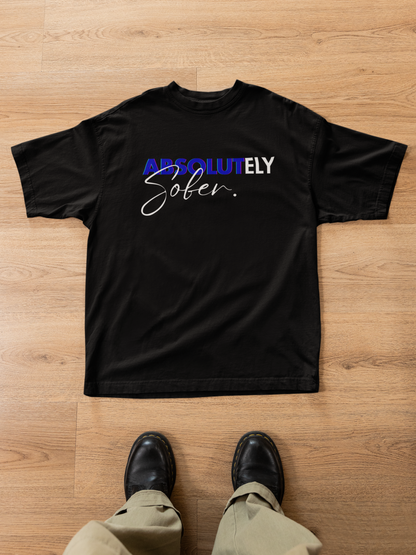 Absolutely Sober Unisex Oversized Classic T-Shirt