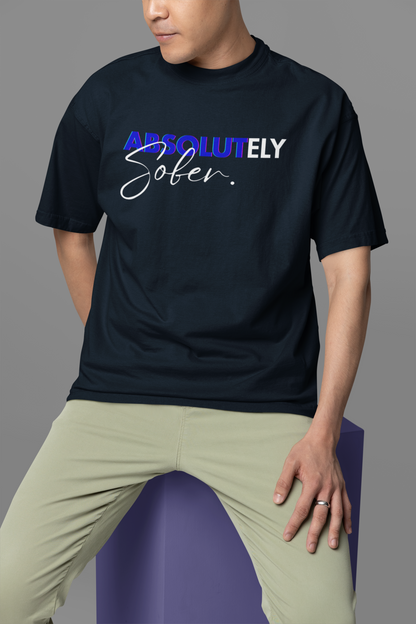Absolutely Sober Unisex Oversized Classic T-Shirt