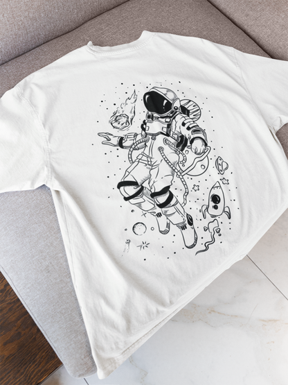 Astronaut Unisex Oversized Classic T-Shirt