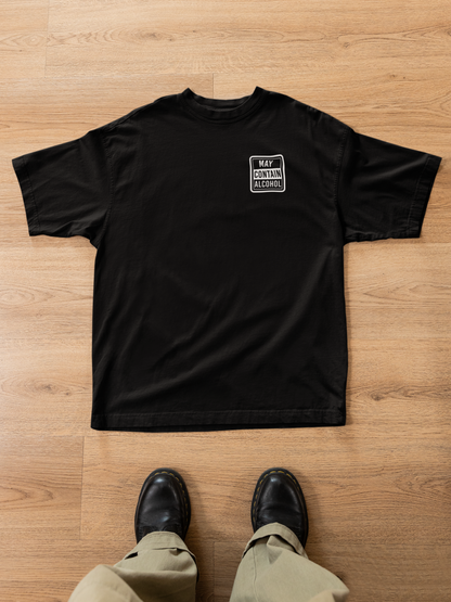 May Contain Alcohol Unisex Oversized Classic T-Shirt