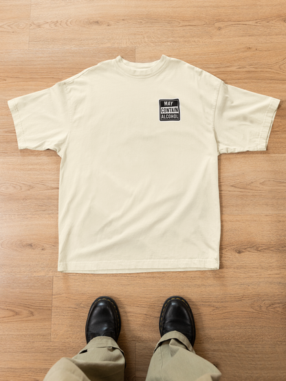 May Contain Alcohol Unisex Oversized Classic T-Shirt