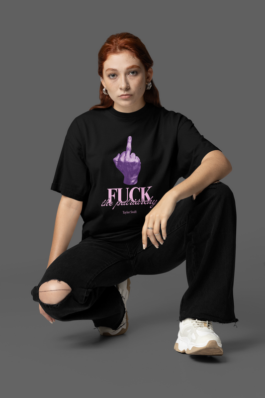 Fuck Patriarchy Unisex Oversized Classic T-Shirt