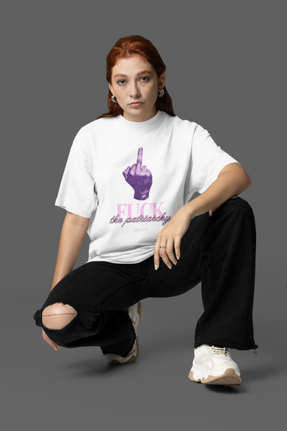 Fuck Patriarchy Unisex Oversized Classic T-Shirt