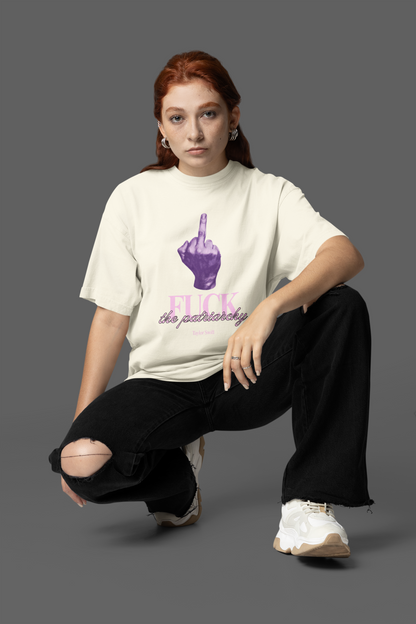 Fuck Patriarchy Unisex Oversized Classic T-Shirt