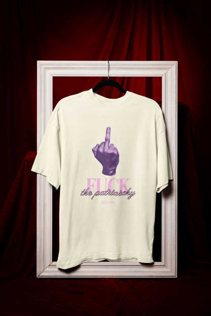 Fuck Patriarchy Unisex Oversized Classic T-Shirt