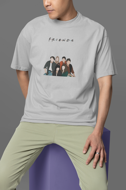 Friends Unisex Oversized Classic T-Shirt