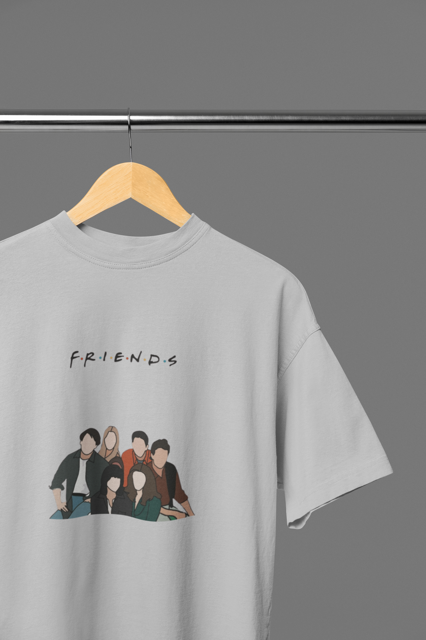 Friends Unisex Oversized Classic T-Shirt