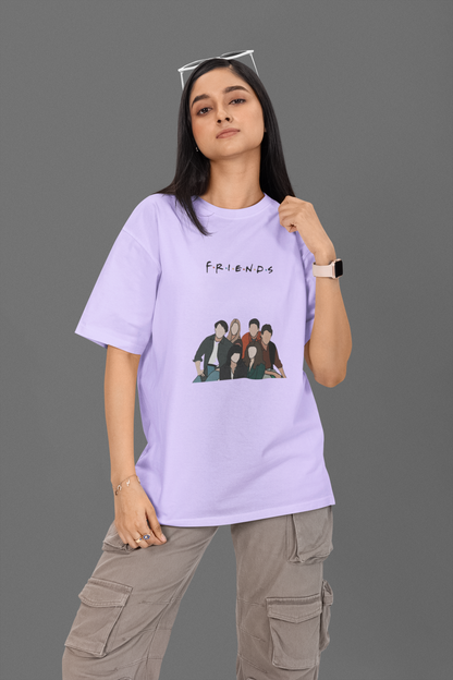 Friends Unisex Oversized Classic T-Shirt