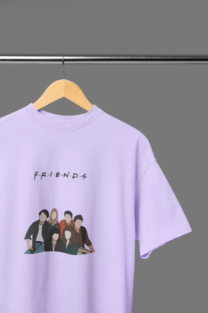 Friends Unisex Oversized Classic T-Shirt