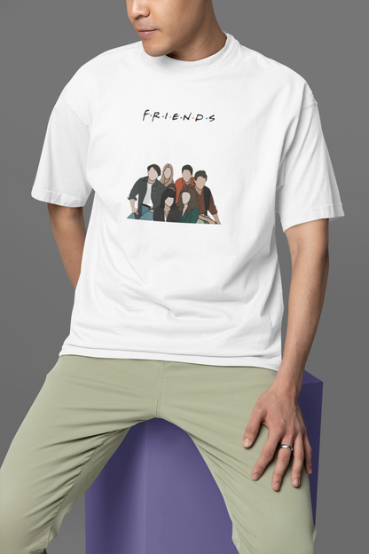 Friends Unisex Oversized Classic T-Shirt