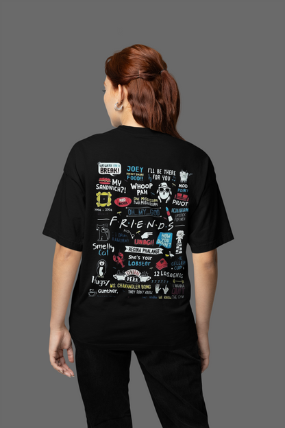 Friends 2.0 Unisex Oversized Classic T-Shirt