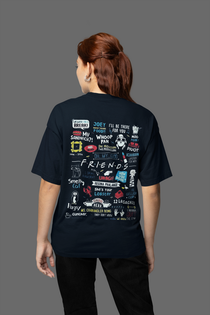 Friends 2.0 Unisex Oversized Classic T-Shirt