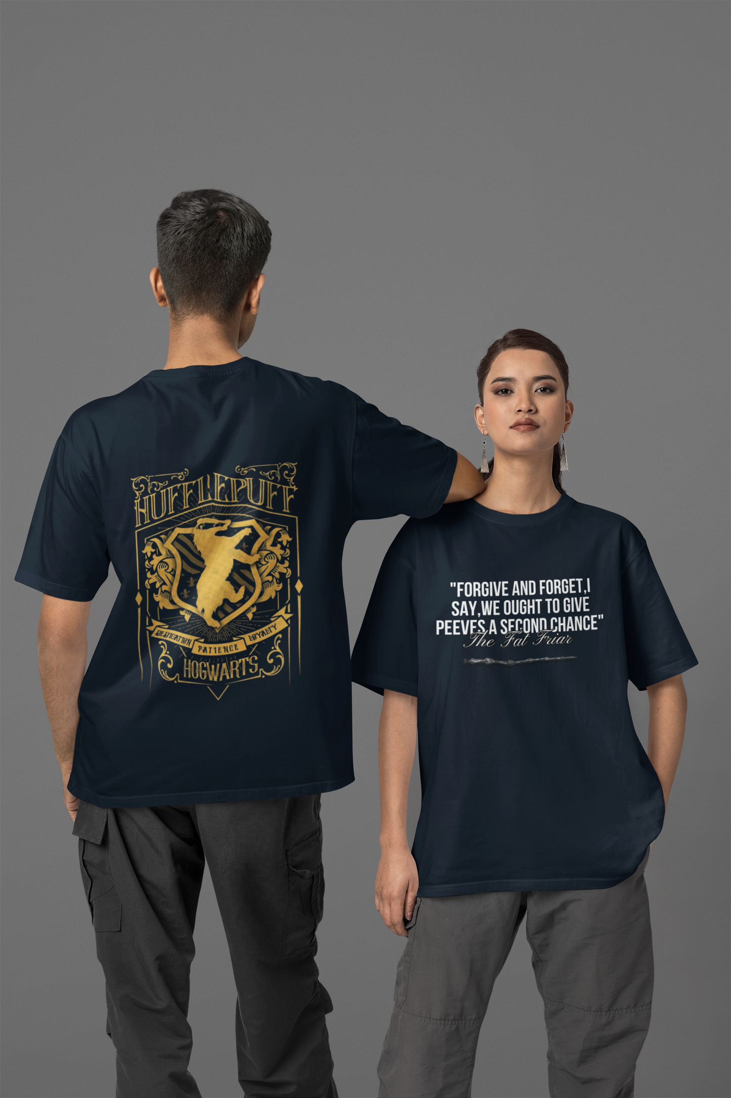 Hufflepuff Harry Potter Oversized T-Shirt