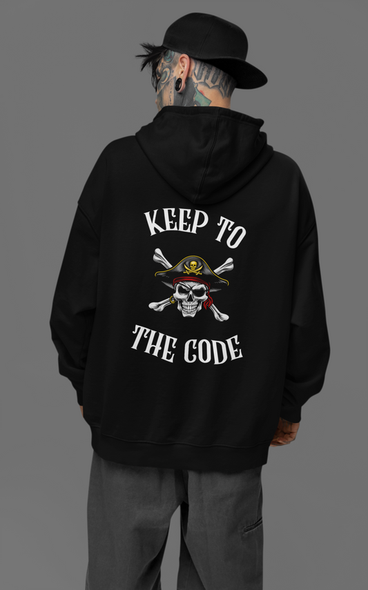 Keep to the Code Oversized Hoodie