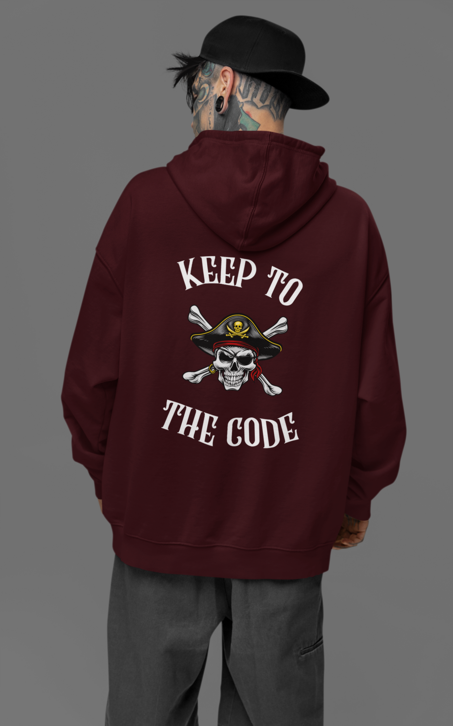 Keep to the Code Oversized Hoodie