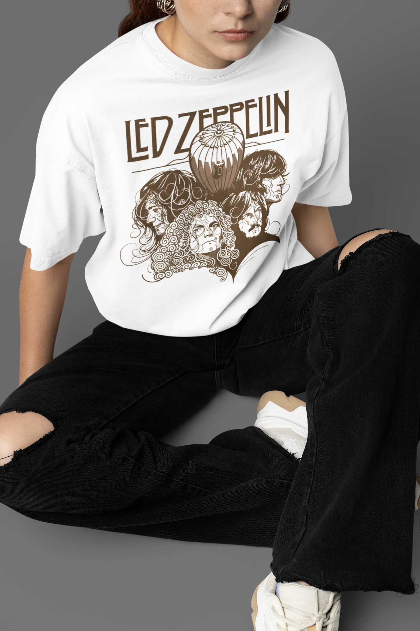 Led Zeppelin Oversized T-Shirt