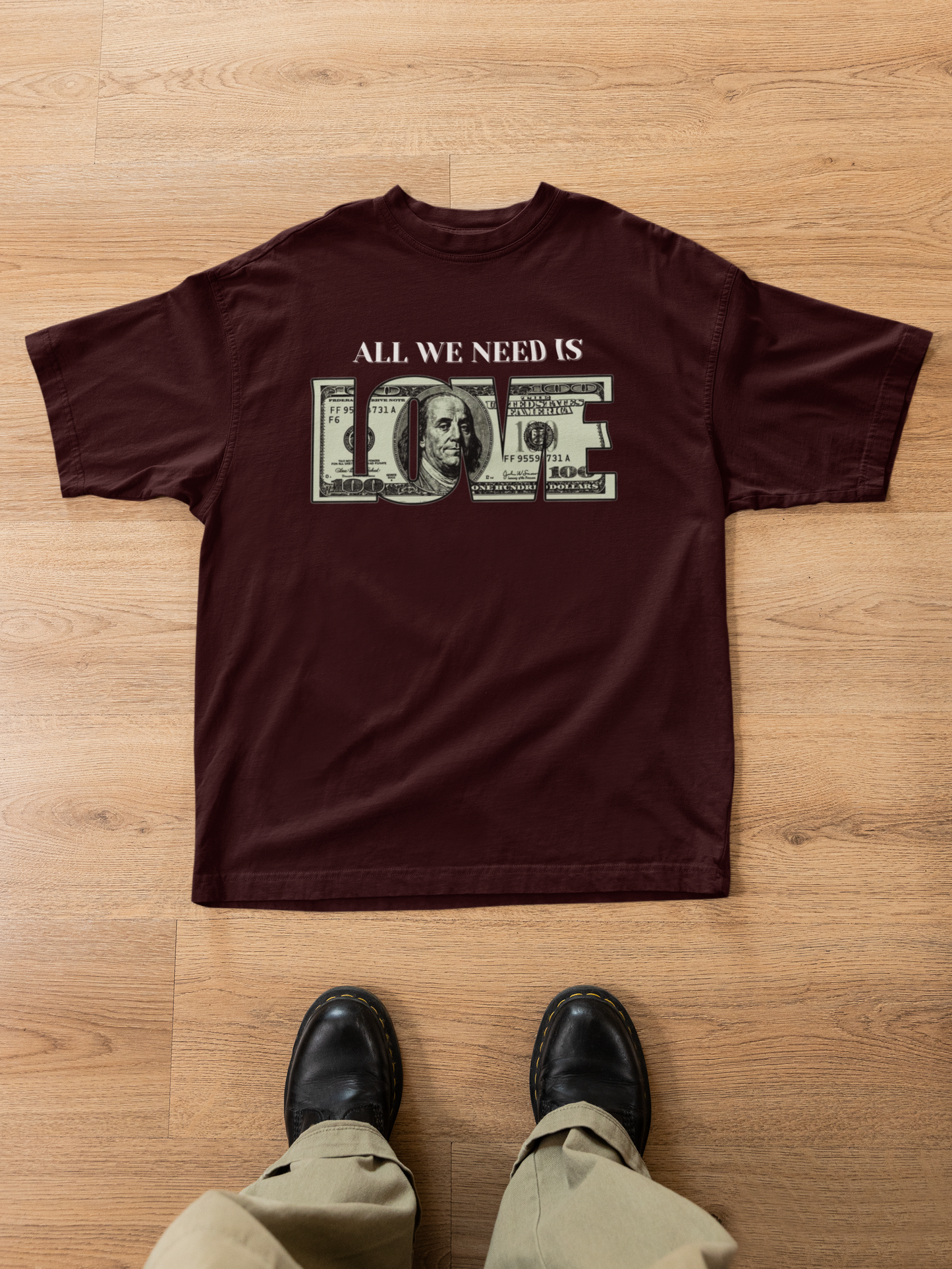 Money Oversized T-Shirt