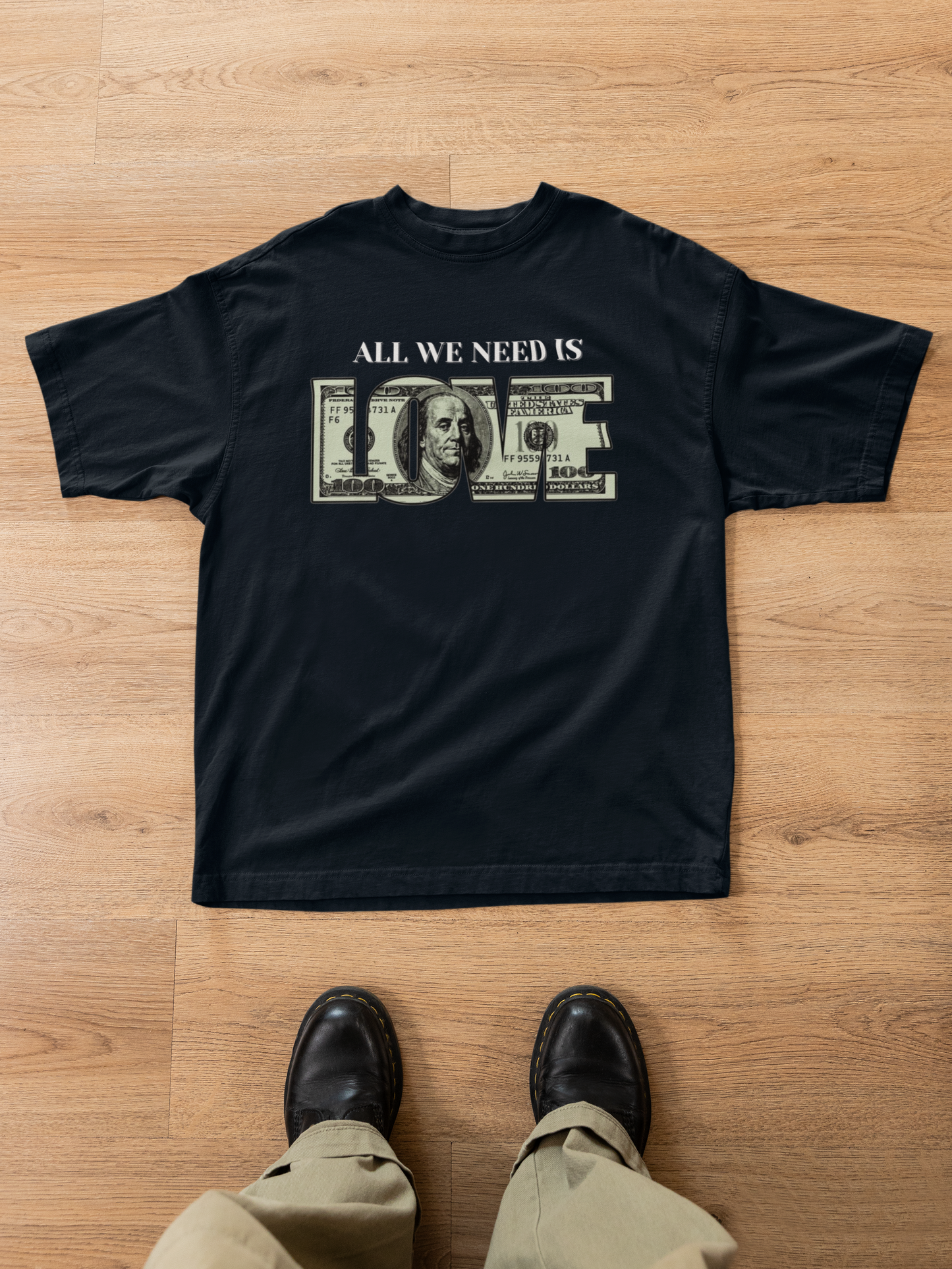 Money Oversized T-Shirt