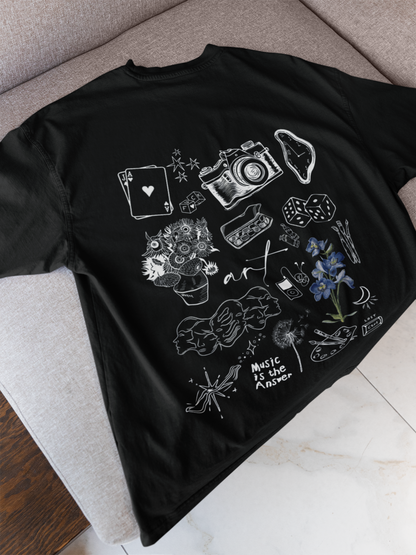 Music Unisex Oversized Classic T-Shirt