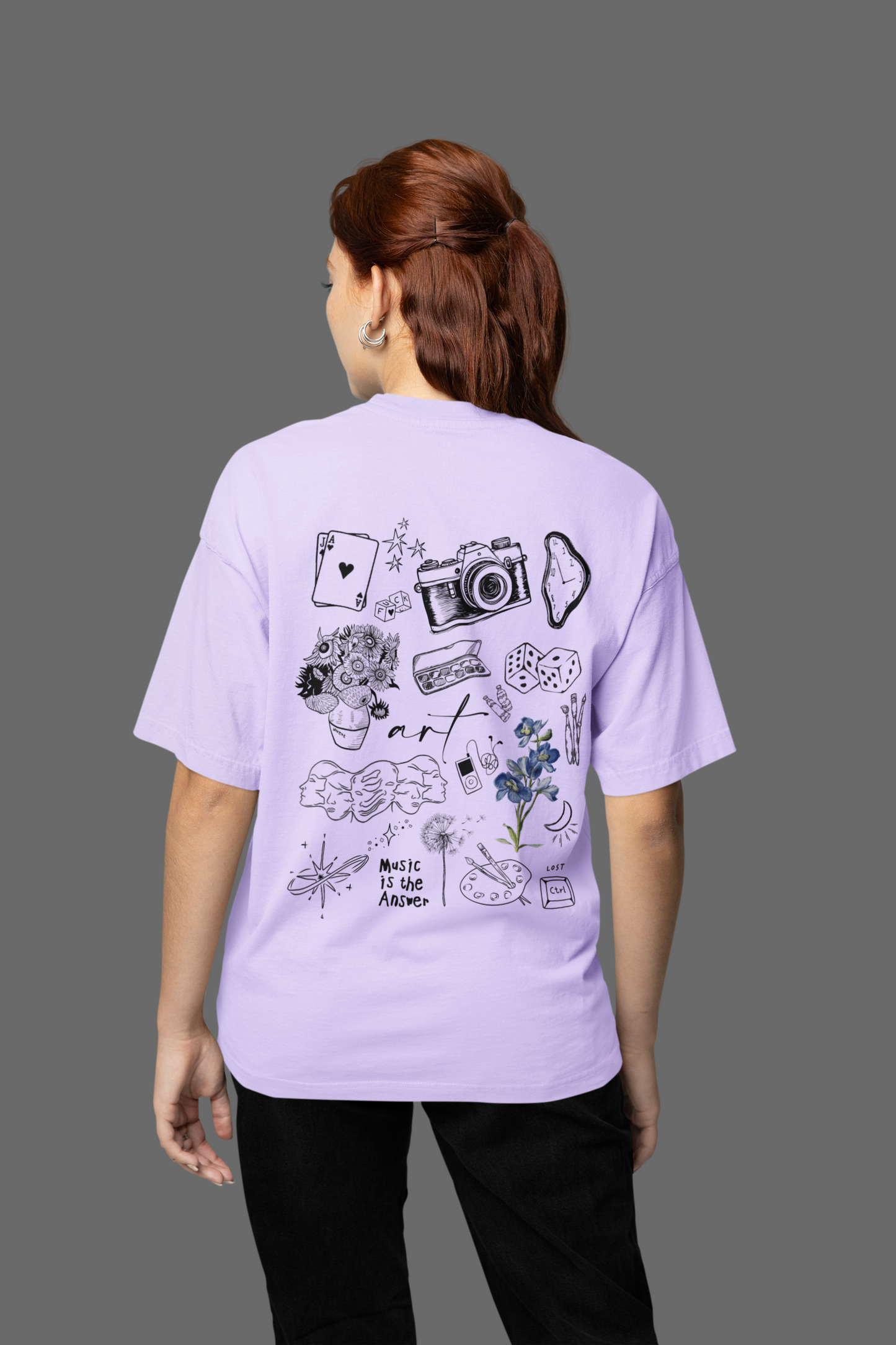 Music Unisex Oversized Classic T-Shirt