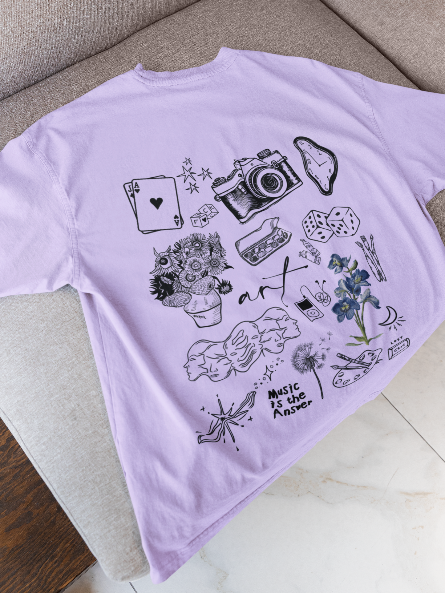 Music Unisex Oversized Classic T-Shirt