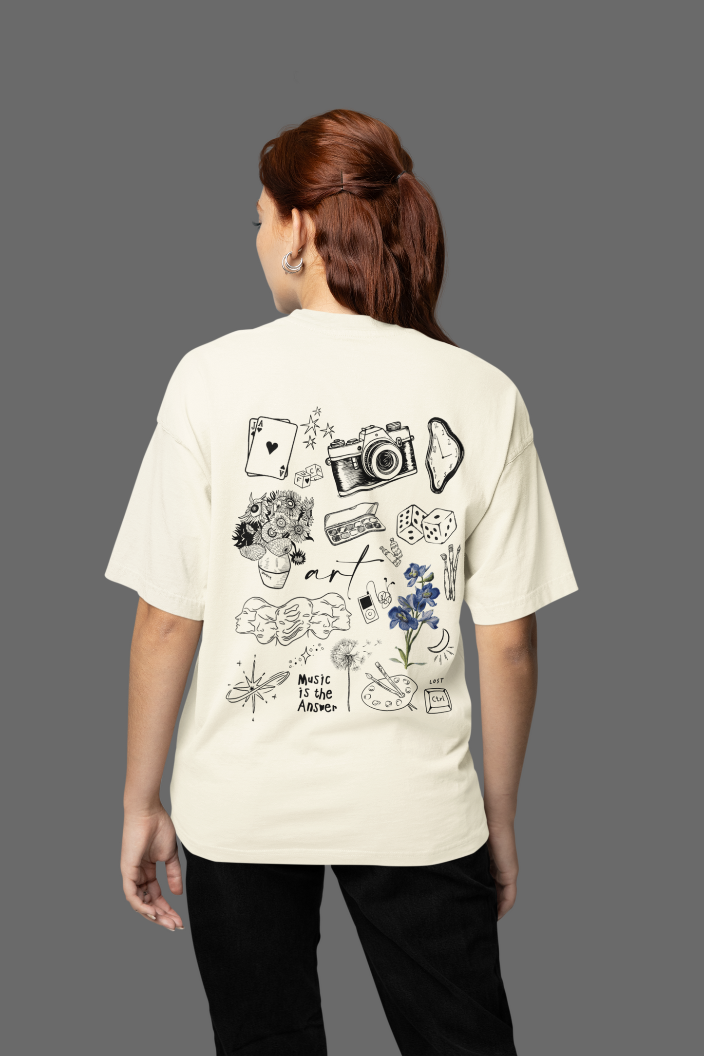 Music Unisex Oversized Classic T-Shirt