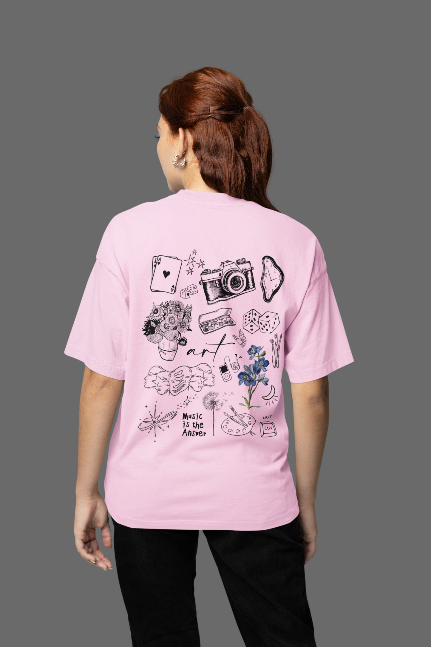 Music Unisex Oversized Classic T-Shirt