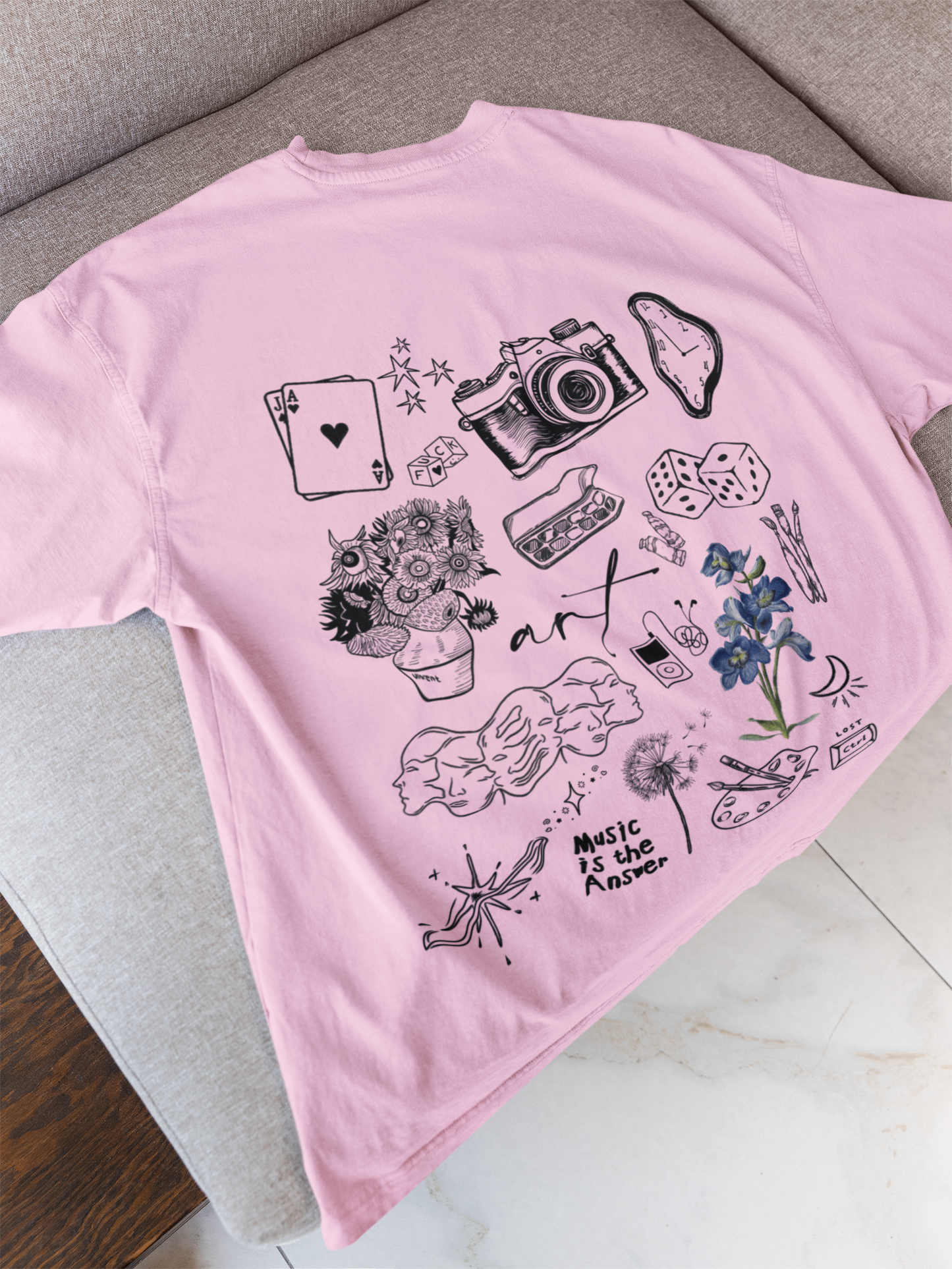 Music Unisex Oversized Classic T-Shirt