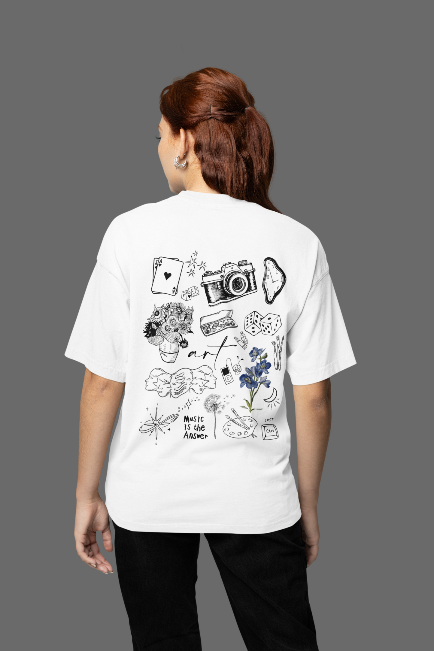 Music Unisex Oversized Classic T-Shirt