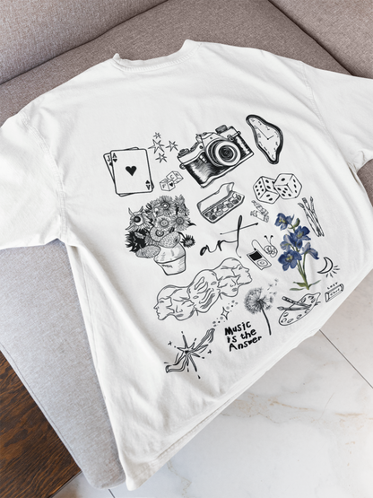 Music Unisex Oversized Classic T-Shirt