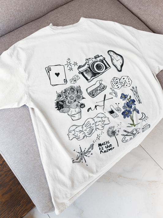 Music Unisex Oversized Classic T-Shirt