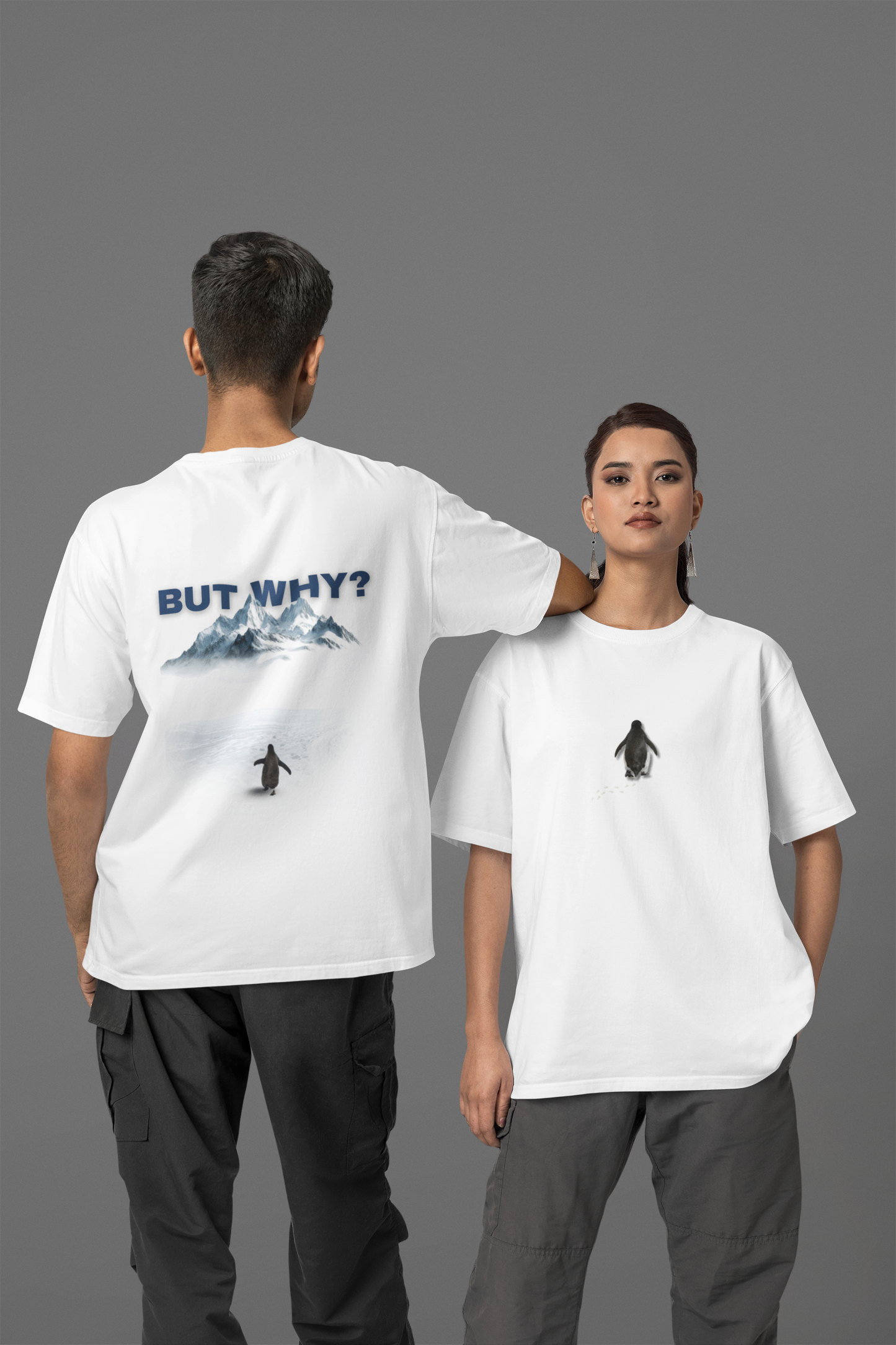 The Penguin Oversized Graphic T-Shirt