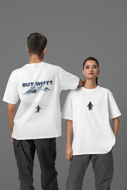 The Penguin Oversized Graphic T-Shirt