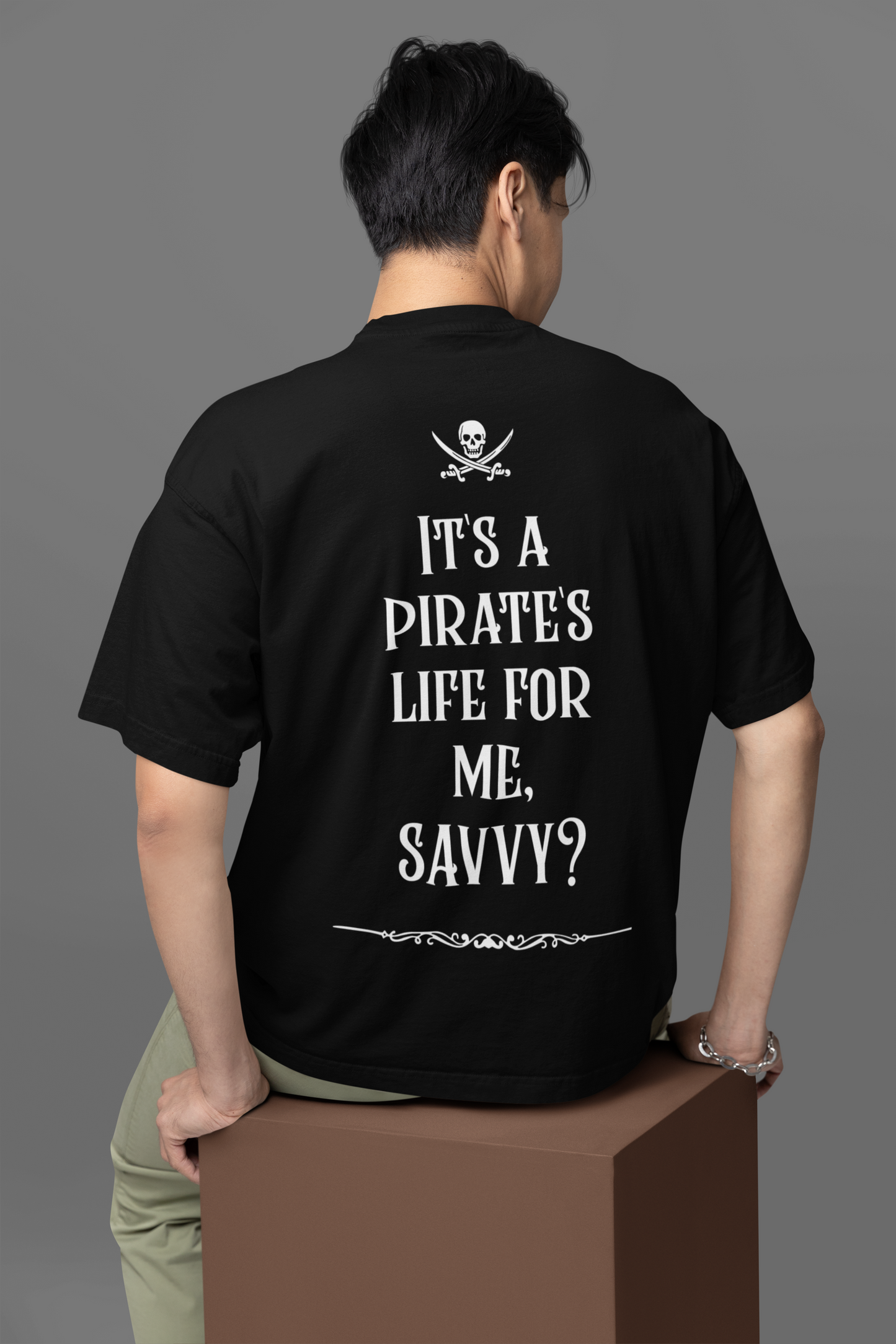 A Pirates Life - Captain Jack Sparrow Unisex Oversized Classic T-Shirt