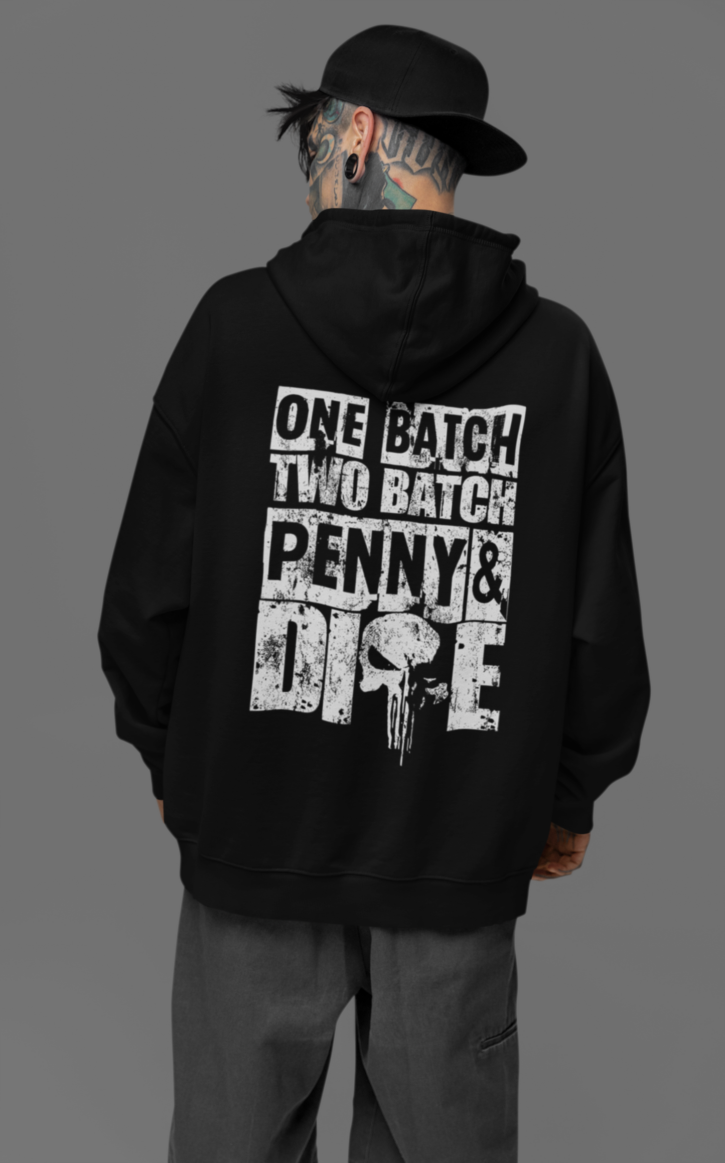 Punisher Unisex Oversized Hoodie