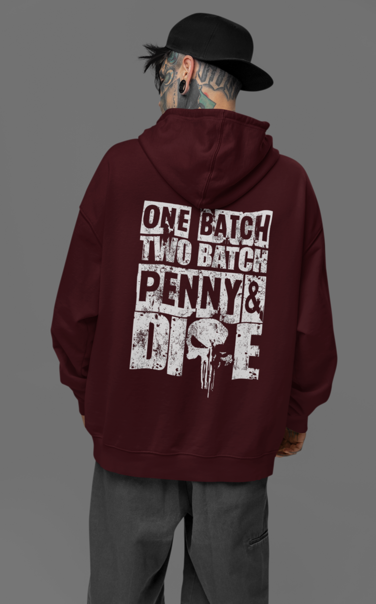 Punisher Unisex Oversized Hoodie