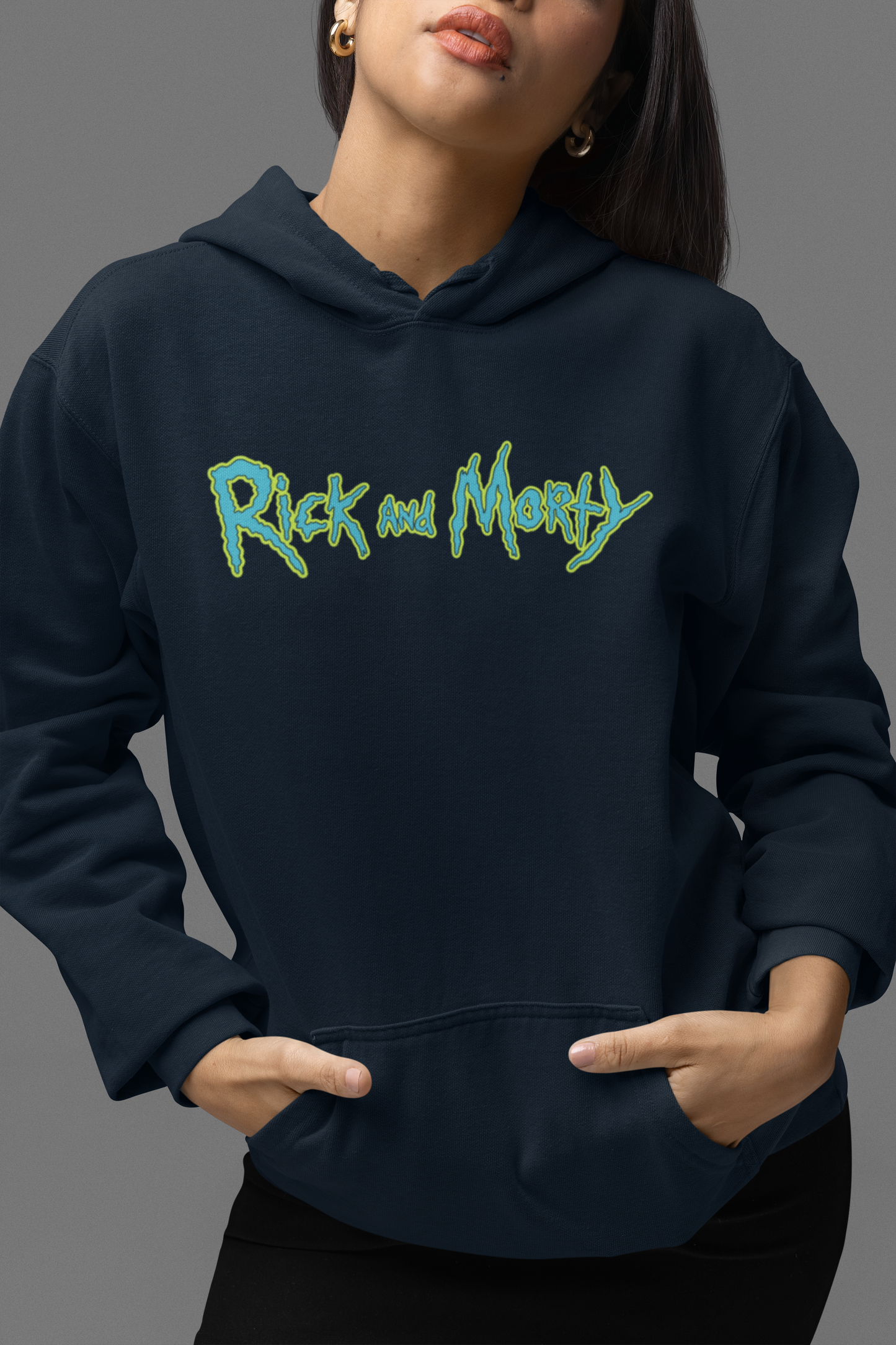 Rick & Morty Unisex Oversized Hoodie