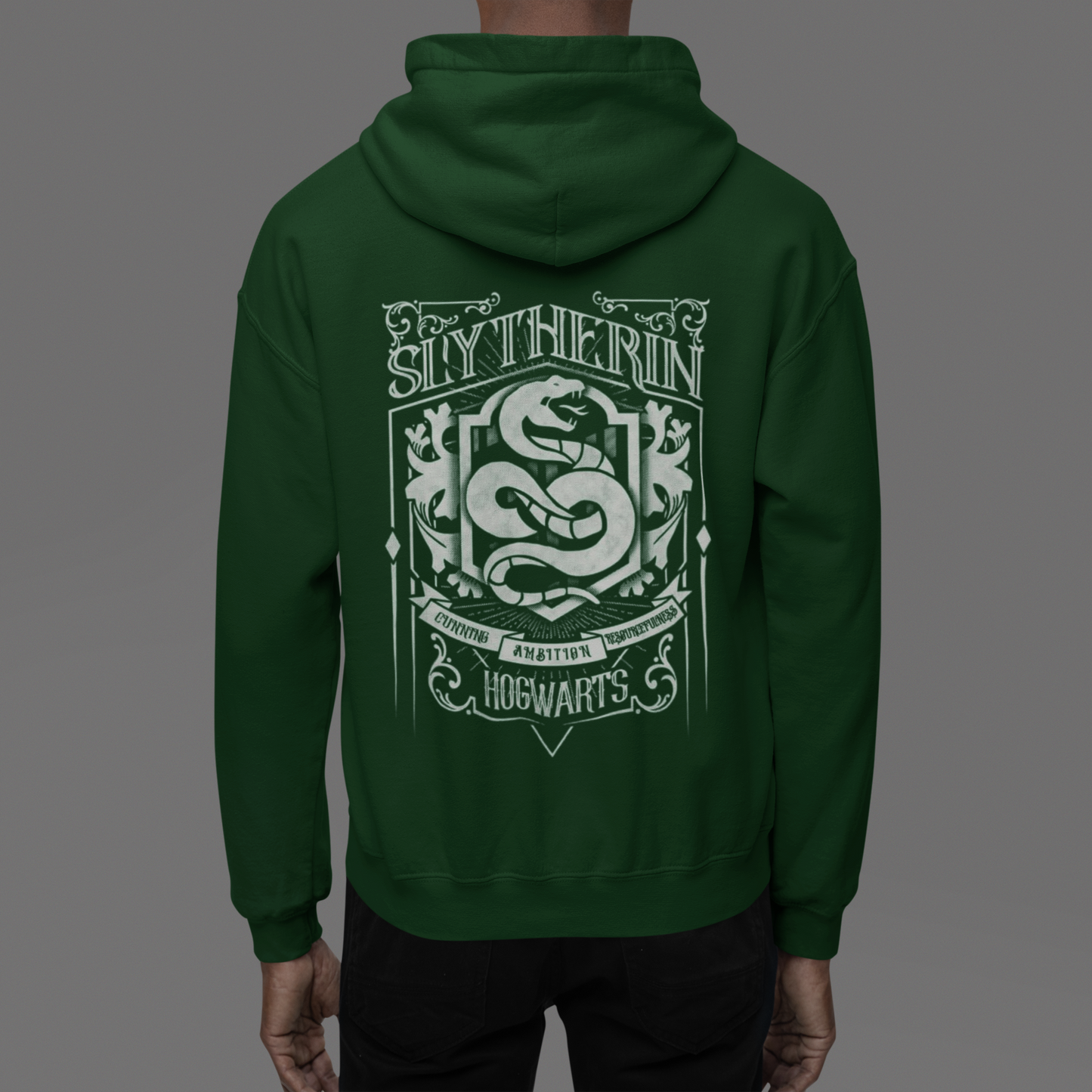 Slytherin Unisex Oversized Hoodie