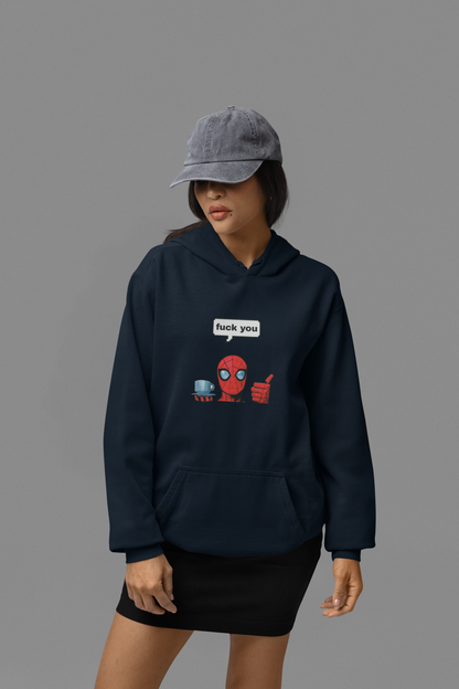 Not Your Friendly Neighbourhood Spiderman Unisex Oversized Hoodie
