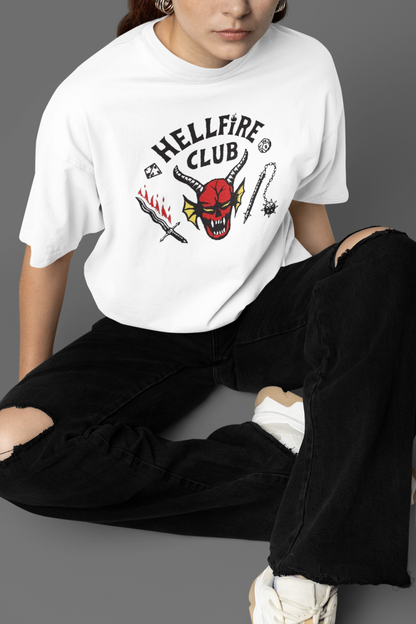 Stranger Things Unisex Oversized Classic T-Shirt