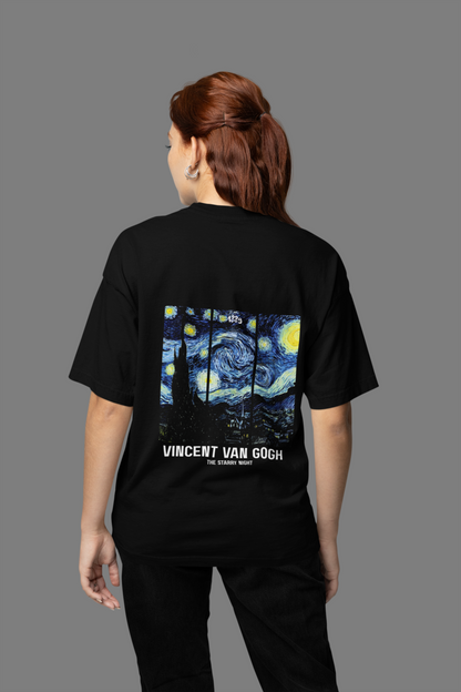 The Starry Night Unisex Oversized Classic T-Shirt