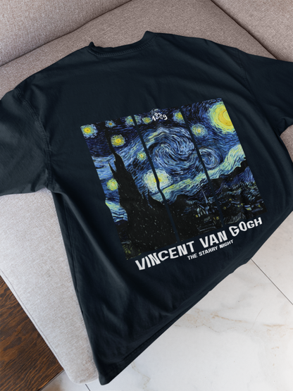 The Starry Night Unisex Oversized Classic T-Shirt