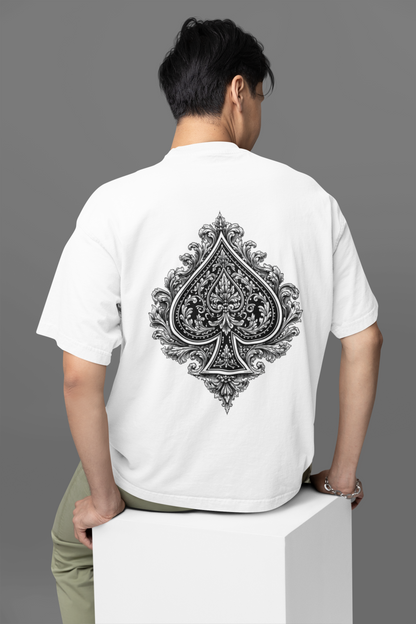 All In Unisex Oversized Classic T-Shirt - White