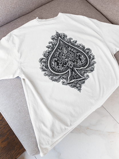 All In Unisex Oversized Classic T-Shirt - White