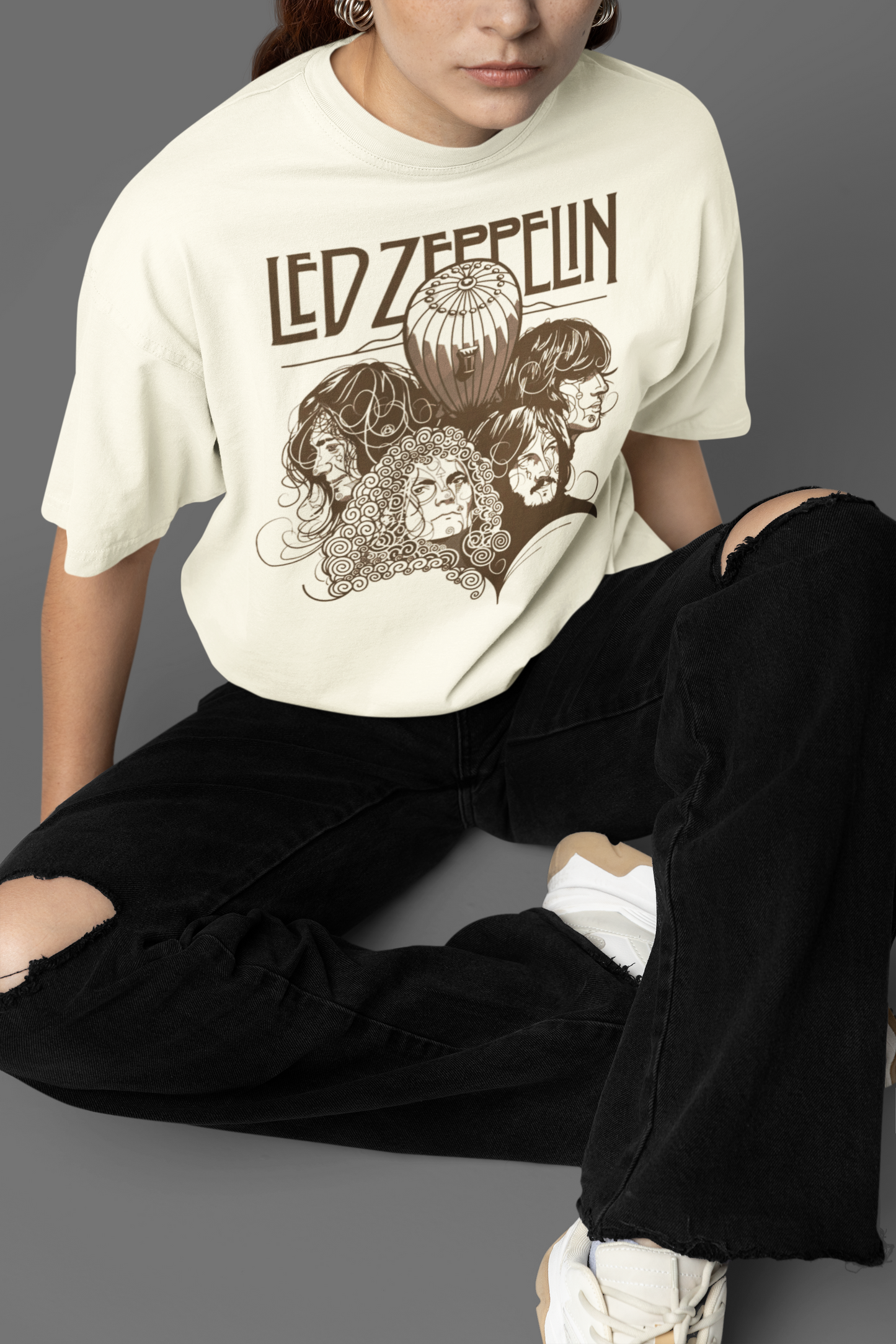 Led Zeppelin Oversized T-Shirt